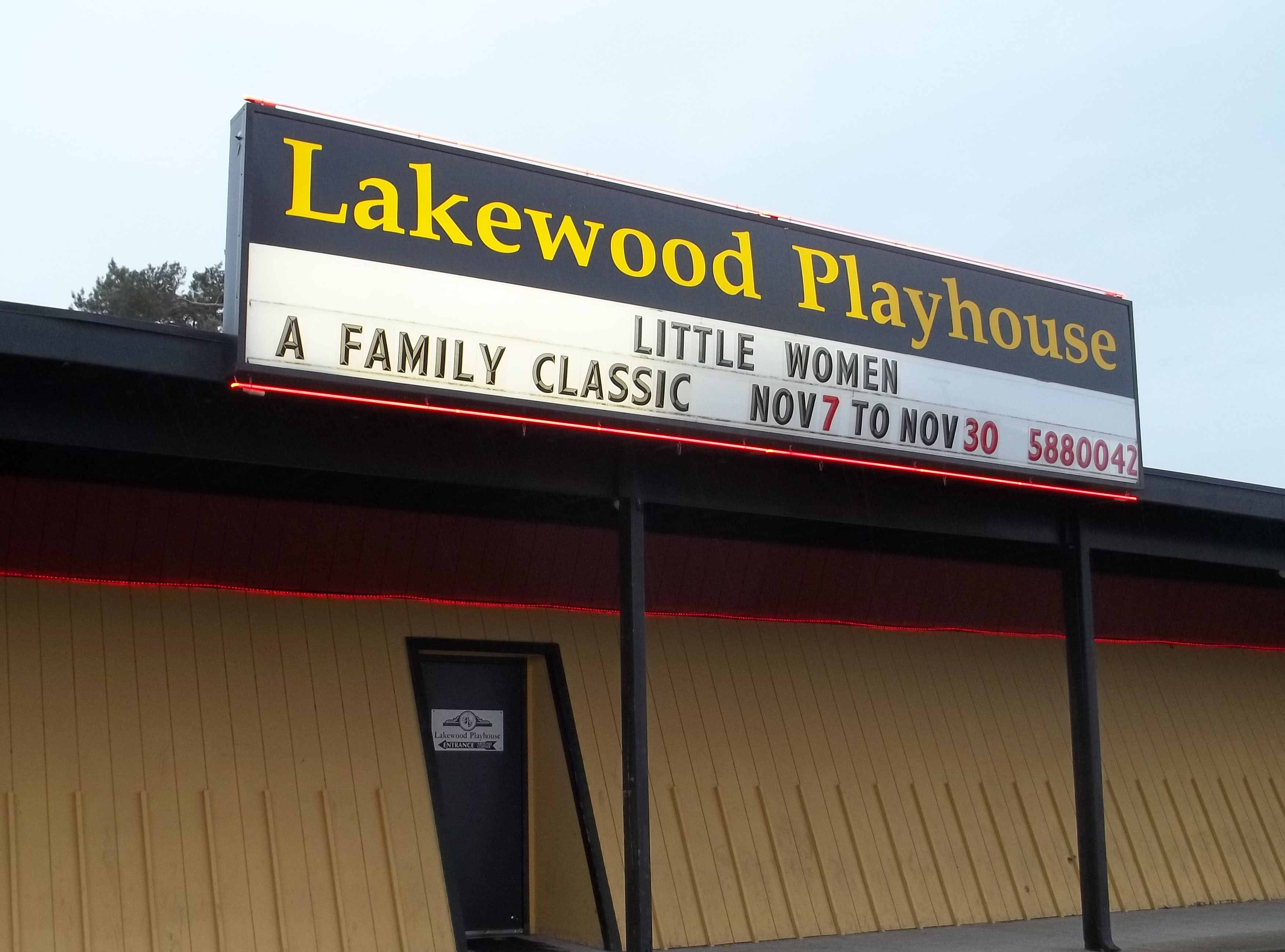 Lakewood Playhouse Theatre Exterior SouthSoundTalk