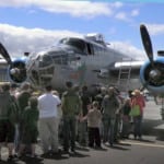 wings and wheels B 25 4th of july