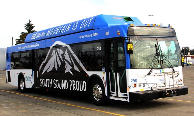 Pierce Transit Unveils New South Sound-Centric Wrapped Bus - SouthSoundTalk