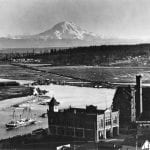 Mount Rainier 1894 Tacoma skyline