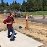 Evergreen State College Disc-Golf-First-Tee