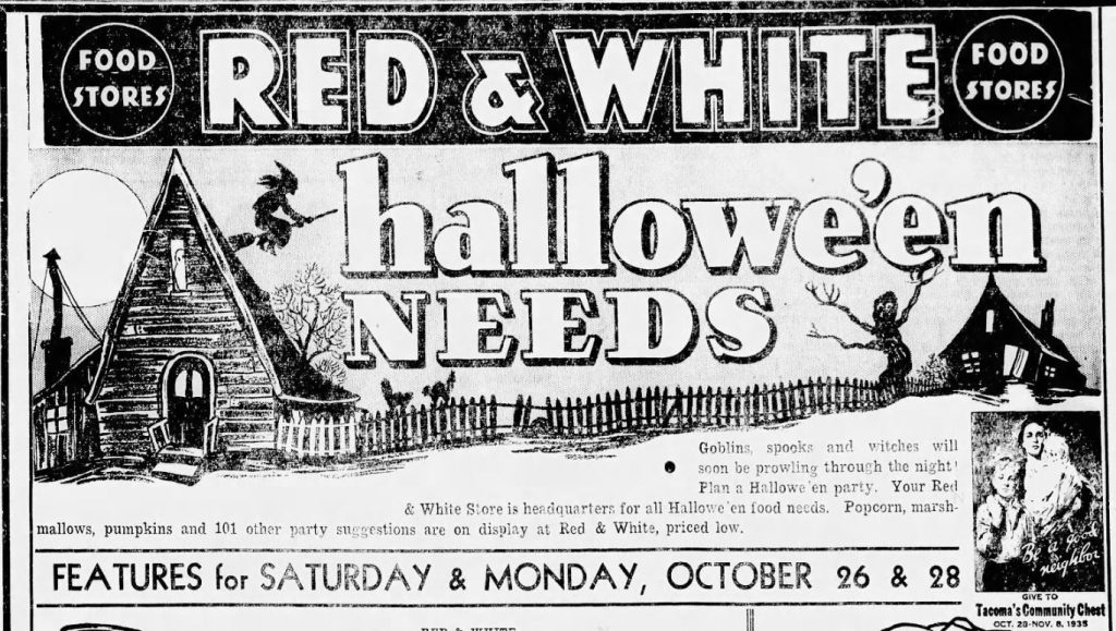 Tacoma Halloween history